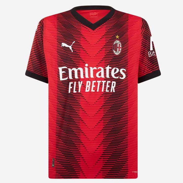 Thailandia Maillot AC Milan Domicile 2023-24